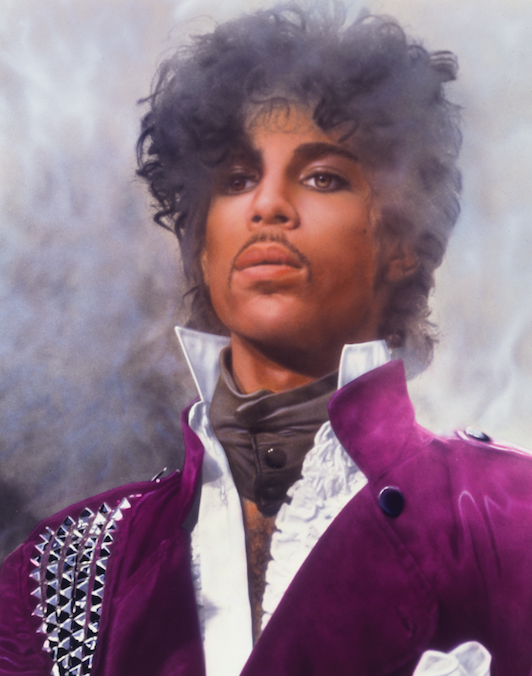 prince le magazine article Purple rain